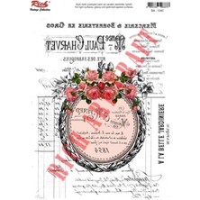 Mbb E-Ticaret Mey Ithalat® Rich 1340 Vintage Kolay Transfer 23X33 cm