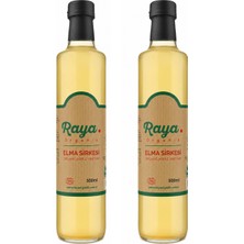 Raya Organik Organik Elma Sirkesi 500 ml 2’li Set (2 x 500)