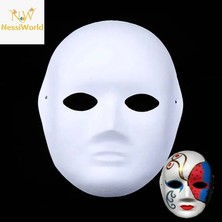 Mbb E-Ticaret Mey Ithalat® Boyanabilir Surat Model Maske – Lastikli | Kendin Tasarla