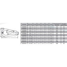 Mbb E-Ticaret Mey Ithalat® Karabina Yaylı 12 mm ( 2 Adet )