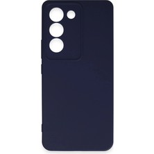 Mbb E-Ticaret Mey Ithalat®  Vivo V30 Lite 4g Kılıf First Silikon - Lacivert