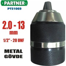 Mbb E-Ticaret Mey Ithalat® Partner 21069 Anahtarsız Mandren 13 mm 1/2