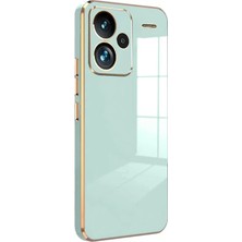 Mbb E-Ticaret Mey Ithalat®   Redmi Note 13 Pro Plus Kılıf Volet Silikon - Açık Yeşil
