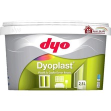 Mbb E-Ticaret Mey Ithalat®  Plast Plastik Iç Cephe Boyası 2,5 Litre Siyah