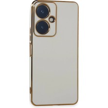 Mbb E-Ticaret Mey Ithalat®  Vivo Y27 Kılıf Volet Silikon - Beyaz
