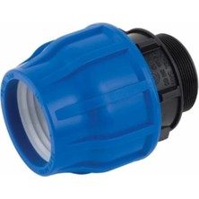 Mbb E-Ticaret Mey Ithalat® Poelsan Mavi 20X1/2 Erkek Adaptör