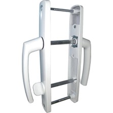 Mbb E-Ticaret Mey Ithalat® Pvc Wc Banyo Kapı Kolu Elit Beyaz