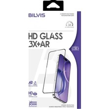 Mbb E-Ticaret Mey Ithalat®   iPhone 16 Pro Max Bilvis 3x Ar Hd Cam Ekran Koruyucu - Siyah