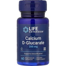 Life Extension Calcium D-Glucarate 200 Mg 60 Veg. Capsules
