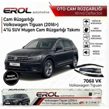 Erol Otomotiv Volkswagen Tiguan (2016>) 4'lü Suv Mugen Cam Rüzgarlığı Takımı