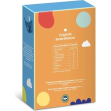 Belle Fusion Mey Ithalat® Organik Sade Bisküvi 50GR