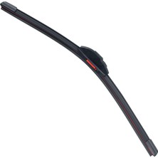 SPACE24 SP110 Araç Cam Sileceği U Tipi Kancalı Çift Lastikli 45CM Siyah