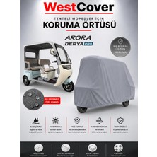 WestCover Arora Derya Pro 3-Tekerlekli Elektrikli Moped Uyumlu Su Geçirmez|uv Koruyucu|toz Geçirmez Koruma Brandası