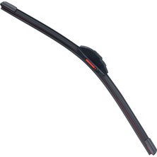 SPACE24 SP113 Araç Cam Sileceği U Tipi Kancalı Çift Lastikli 60 cm Siyah