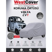 WestCover Volta Ev1 4-Tekerlekli Elektrikli Araba  Uyumlu Su Geçirmez|uv Koruyucu|toz Geçirmez Koruma Brandası