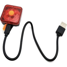Empressco Xbyc 6120 Arka Işık USB Şarjlı 200MAH Bisiklet Arka Stop 2021