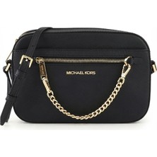 Michael Kors Jet Set Kadın Logolu Çapraz Omuz Çantası 35S1GTTC7L