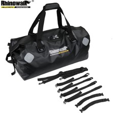 Rhinowalk 65L Motosiklet Arka Çanta - Su Geçirmez Motosiklet Sosis ve Kuyruk Çantası