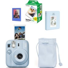Fujifilm Instax Mini 13 Fotoğraf Makinesi-20'li Film-Büzgülü KILIF-64LÜ Albüm ve Mıknatıslı Çerçeve Seti