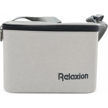 Termoslu Relaxion Beslenme Çantası Açık Gri