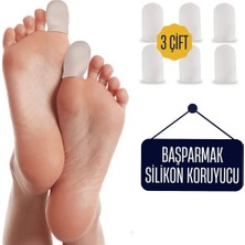 Mbb E-Ticaret 6 Adet Baş Parmak Için Silikon Koruyucu