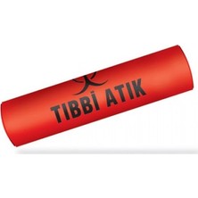 Mbb E-Ticaret Jumbo Boy 80 x 110 cm 700 gr 10 Lu Rulo x 1 Paket = 10 Adet (Kırmızı-Siyah Baskılı)