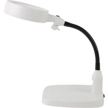 Mbb E-Ticaret -Masaüstü 10X LED Işıklı Büyüteç Okuma El Sanatları Onarım Büyüteç 7765