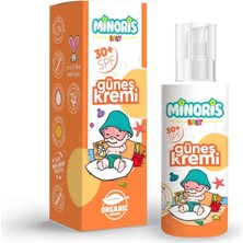 Mbb E-Ticaret Minoris Baby Organik Güneş Koruyucu Sprey Krem 30 Spf 150 ml