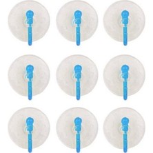 Mbb E-Ticaret 9'lu Eko Vantuz Askı Şeffaf 2,5 cm ROYALEKS-SF-855