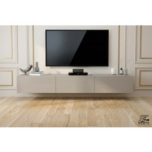 Semih Mobilya Modern Mdf Duvara Monte 180 cm Kumtaşı Tv Ünitesi – Minimalist Şık Tasarım