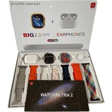 Astraltech 9 Ultra Akıllı Saat 49MM 2inç Ekran 7 Kordonlu ve Bluetooth Kulaklık