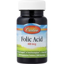 Carlson Folic Acid 400 Mcg 300 Servis