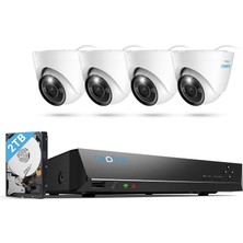 Reolink NVS8-12MD4 8k System With 4 Cameras