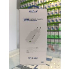 Aksu İletişim 15W 2.6A USB Type-C Set Şarj Cihazı S-27
