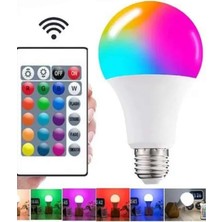 Astraltech Ayarlanabilir Parlaklık Rgb LED Ampul Beyaz Lamba ve Renkli Ampul