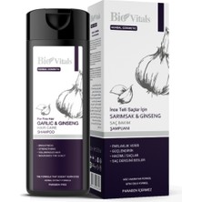 Bio Vitals Ginseng ve Sarımsak Özlü Saç Bakım Şampuanı 400 ml