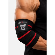 DEX SUPPORTS Elbow Wraps – Ağırlık Antrenmanı Dirsek Bandajı 2’li