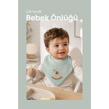 Çift Taraflı Bebek Önlüğü ( Önlük Mama Önlüğü Salya Bezi)