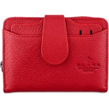 Alphaclub Bag Kadın Çok Bölmeli Kartlıklı Çıtçıt Kapamalı Cüzdan