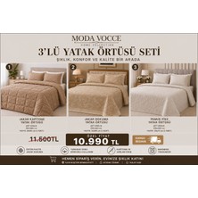 Jakar Kapitoneli Yatak Örtüsü