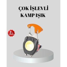 Alkasaz Çok Fonksiyonlu Anahtarlık Fener – Güçlü LED Işıklı, Şarjlı, Düdüklü ve Tornavidalı Mini El Feneri