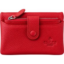 Alphaclub Bag Kadın Çok Bölmeli Kartlıklı Çıtçıt Kapamalı Cüzdan