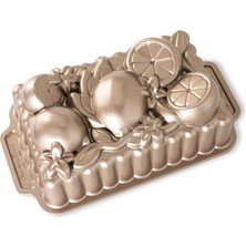 Nordic Ware Pişirme Kalıbı Citrus Blossom Loaf Tava Alüminyum Kahverengi, 25,4 cm x 25,4 Cm, Nw 9024
