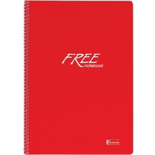 Keskin Color A4 Kareli 120 Yp. Pp Kapak Spiralli Free Okul Defteri