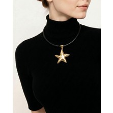 Dilhan Atlay Deniz Yıldızı Uçlu Choker  Kolye