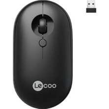 Lenovo Lecoo WS212 USB Kablosuz Siyah 4 Tuş Mouse