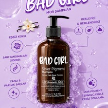 Bad Girl Silver Pigment Mor Şampuan 250 ml | Turuncu ve Sarı Yansımalara Karşı Mor Pigmentli Bakım Şampuanı