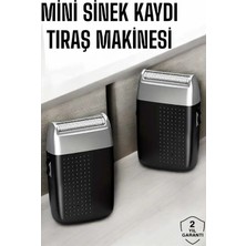 Alkasaz Tıraş Makinesi Mini Sinek Kaydı Şarjlı Taşınabilir Paslanmaz Çelik