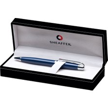 Sheaffer 9333-2 500 Serisi Tükenmez Kalem Parlak Mavi Krom