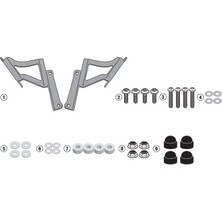 Givi Gıvı A4128A Kawasakı Z 650 (20-26) - Z 900 (20-24) Rüzgar Siperlik Bağlantısı